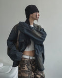 Urban Big Pocket Washing Denim Jacket