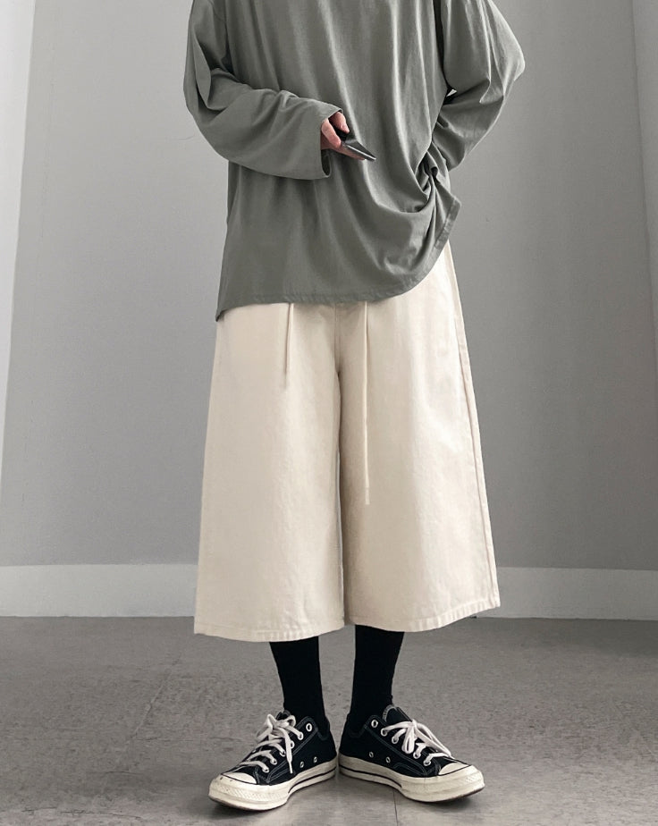 【YOURNUS】Merian Stopper Bermuda Pants YOURNUS (ユアノス) - メリアンストッパーバミューダパンツ