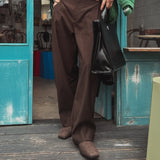 Next 3 pin tuck wide slacks