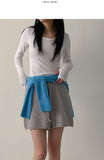 Tension Round Neck Warmer T-shirt
