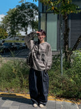 Natey Raw Edge Balloon Denim Pants