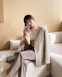 Lovet handmade half wool jacket coat