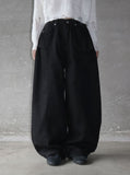 Flare cut balloon pants