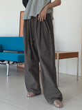 Kiran Pintuck Banding Long Wide Slacks