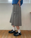 Setsho Adjust Nylon Banding Bermuda Pants