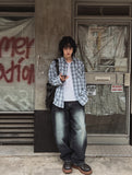 Kure Tiger Washing Balloon Denim