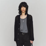 SEE THROUGH CARDIGAN