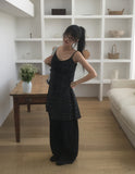 [MADE] Handel Ribbon Strap Dot Layered Mini One Piece