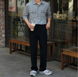 Cover semi wide banding slacks