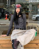 Mono multi-stripe slim hoodie