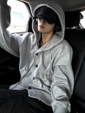 Aenbeog Button Hood Jacket