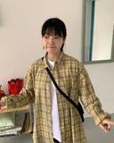 [unisex] Fleury vintage check over shirt