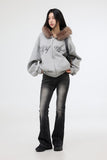 Oted washed flare jeans