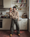 Stunve Curved Dyeing Cargo Pants