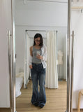 Kozle Washing Bootcut Denim Pants