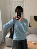 Chewing Brushed Half-Polar Long Sleeve Tee
