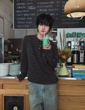 Love Pigment Henley Neck Long Sleeve T-Shirt