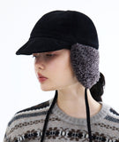 Naughty Shearling Ear Flap Hat