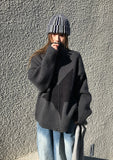 STRIPE PATTERN BEANIE