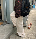 Mullein Banding Boucle Knit Pants