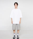 Flower Embroidery Bermuda Training Half Pants