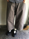 Giovanni Roll-up Cotton Bermuda Pants