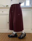 [unisex] Gineu Snap Button Bermuda Banding Pants