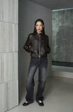 Vintage Washing Biker Jacket