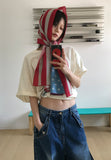 FLAG EMBO LONG SCARF
