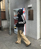 LINE HOOD LEATHER JP