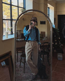 Work patch carpenter pants