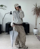 Ruen Diagonal Zipper Summer Windbreaker