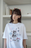 Kitten Garden Short Sleeve Tee