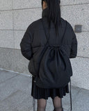 Sed Nylon String Gym Sack Backpack