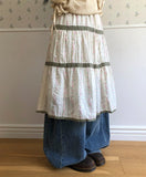 Pottle Lace Tiered Skirt