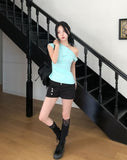 Heer Cutout Off-Shoulder Short Sleeve