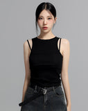 Double Layering Tank Top