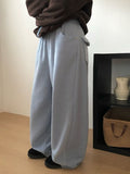 Dekan Fleece Back Pocket Banding Wide Pants