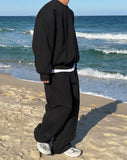 Bidden cutting heavy brushed sweatpants
