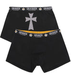 Back Gray DOT CROSS Men's Drawers