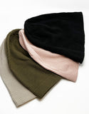 Waffle Hood Beanie