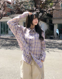 Hani Summer Loose Fit Check Shirt