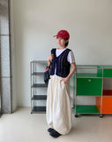 Segon Punching Ribbon Knit Vest