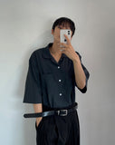 Minimal Square Belt - BROWN