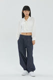 BELL SLEEVE TIE BLOUSE
