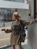 Leff printed oversized fit long sleeves