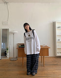 Daloco Printed Over Long Sleeve Tee