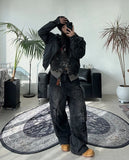 Edion Crop Leather Jacket