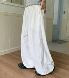 Luand nylon string banding jogger pants