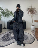 Garment Leather Tracker Jacket